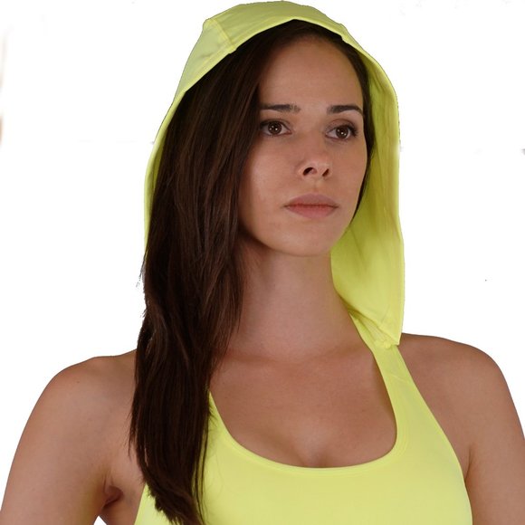 Hoodie sports bra Crop Top Caged Back - Picture 6 of 7